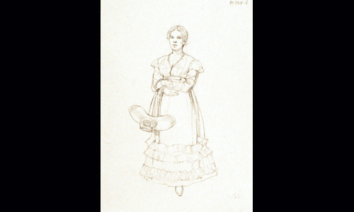 Les maquettes de décors et de costumes de théâtre