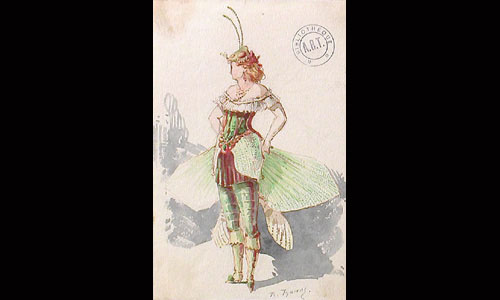 les décors et costumes de Revue de  Non-identifié - non-identifiée