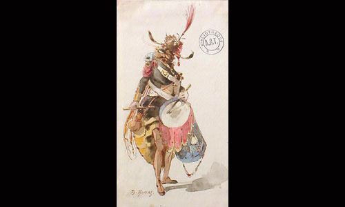 Les maquettes de décors et de costumes de théâtre