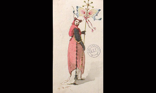Les maquettes de décors et de costumes de théâtre