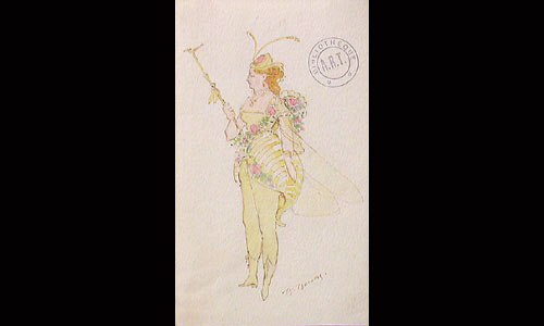 Les maquettes de décors et de costumes de théâtre