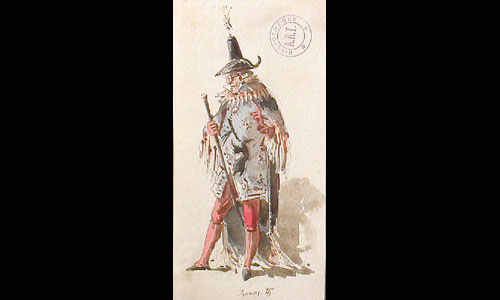 Les maquettes de décors et de costumes de théâtre