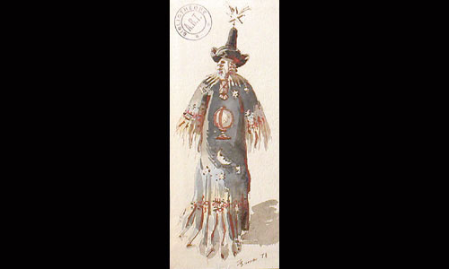 Les maquettes de décors et de costumes de théâtre