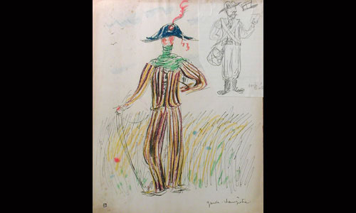 Les maquettes de décors et de costumes de théâtre