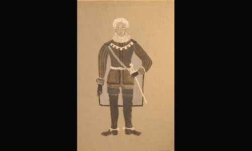Les maquettes de décors et de costumes de théâtre