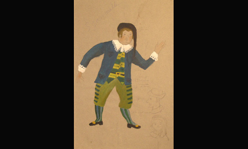 Les maquettes de décors et de costumes de théâtre