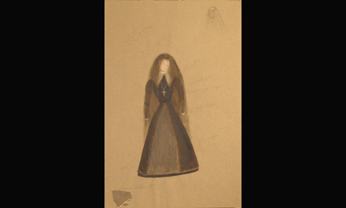 Les maquettes de décors et de costumes de théâtre