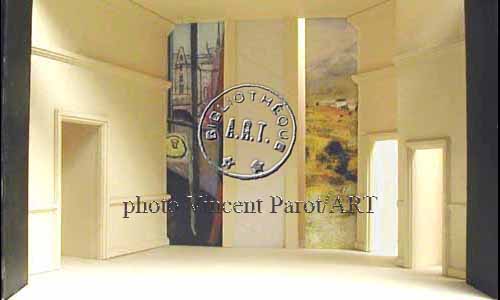 les décors et costumes de Art de Yasmina REZA - 1995