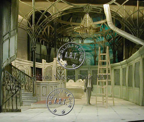 les décors et costumes de Bain de vapeur de Roland DUBILLARD - 1977