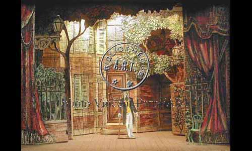 les décors et costumes de École des femmes (l') de  MOLIÈRE - 1991