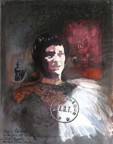 maria Casarès par Pace