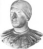André Antoine dans Le Baiser de Théodor de Banville - Buste d'Alexandre Charpentier - voir collections/objets et accessoires