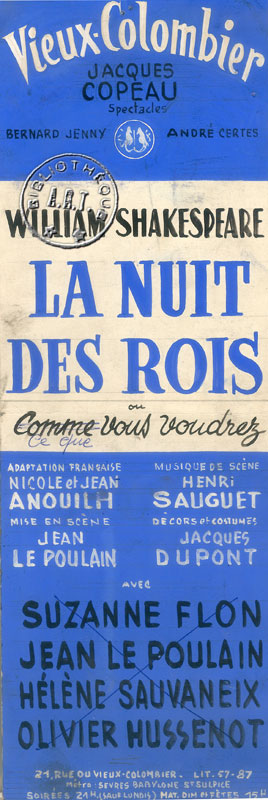 "La nuit des rois"