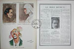 Le Théâtre et Comœdia Illustré, décembre 1922: Croquis de théâtre par Jean Texcier