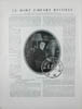 Le Théâtre et Comœdia Illustré, mars 1922: la dernière photographie d' Henry Bataille