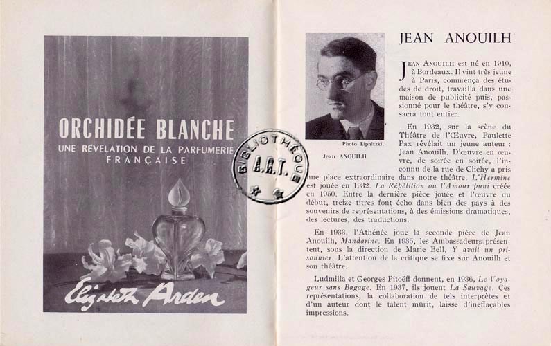 Les programmes de Théatre de l\