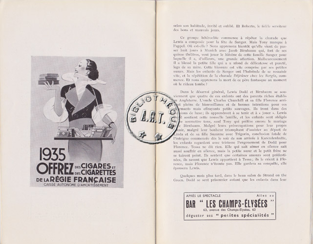Les programmes de Théatre de l\