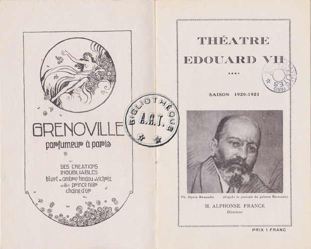 Les programmes de Théatre de l\
