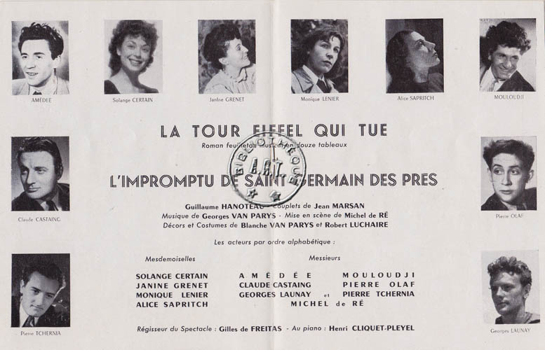 Les programmes de Théatre de l\