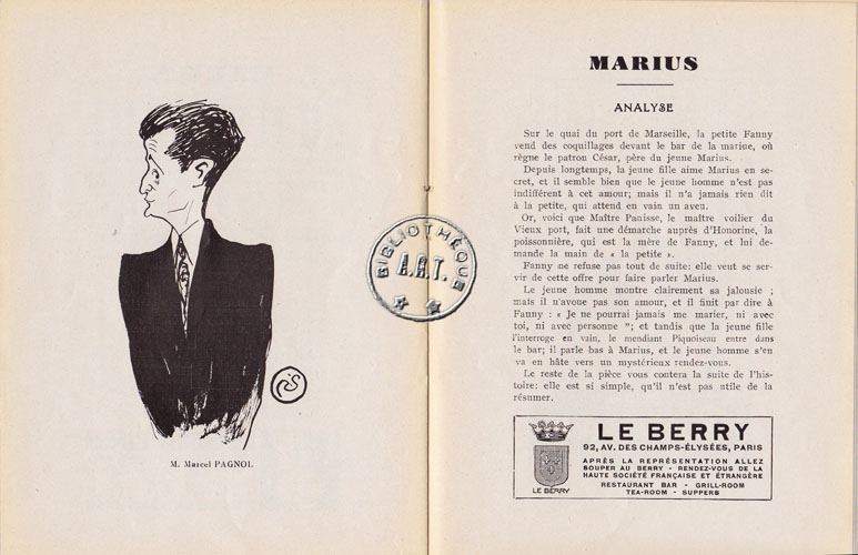 Les programmes de Théatre de l\
