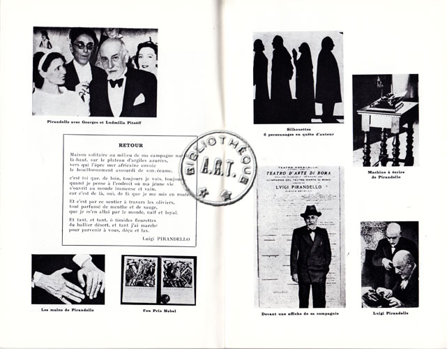 Les programmes de Théatre de l\