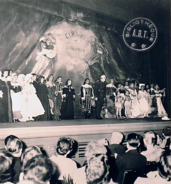 Cyrano mis en scène par Raymond Rouleau au Théâtre Français