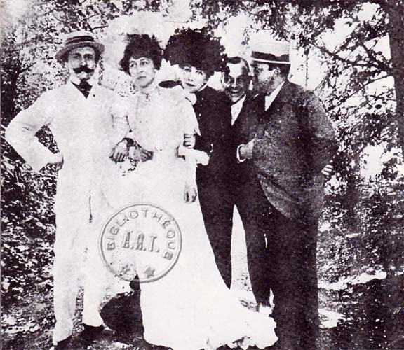 Edmond Rostand et ses amis