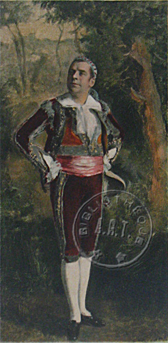Constant Coquelin dans Le Mariage de Figaro de Beaumarchais