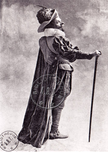 Constant Coquelin dans Cyrano d'Edmond Rostant