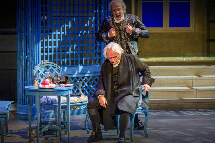 Patrick Chesnais et Nils Arestrup, le Souper