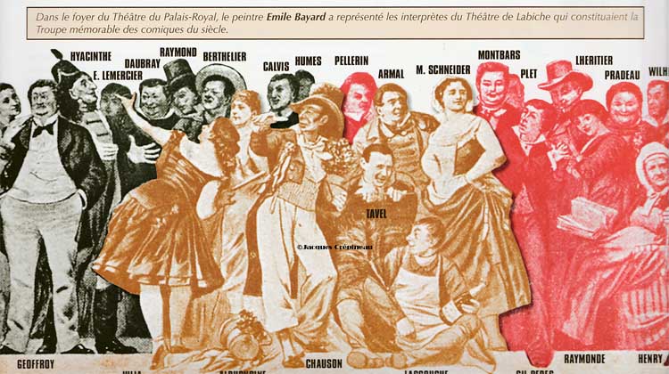Les interprètes de Labiche