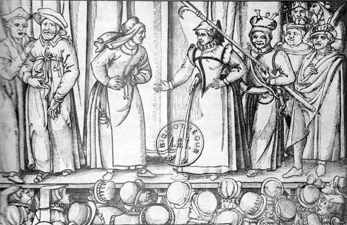 Théâtre de foire au XVème siècle