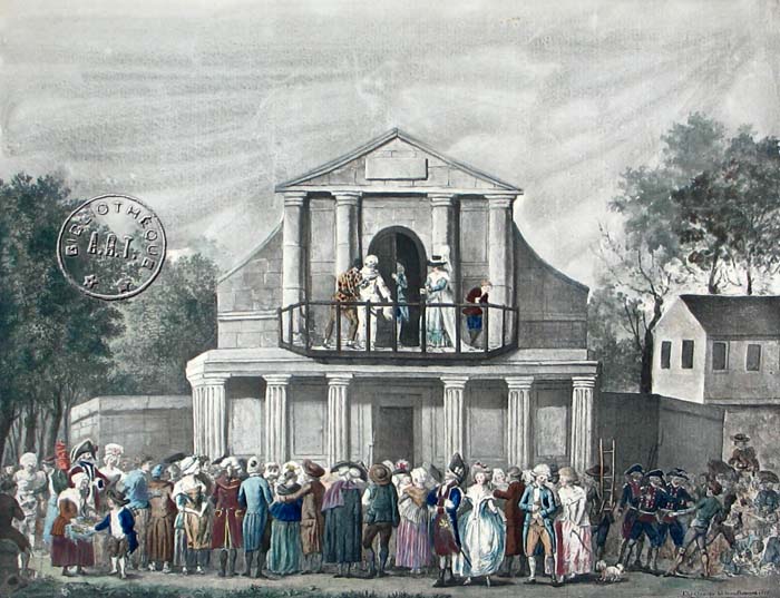 La Foire Saint-Laurent en 1786